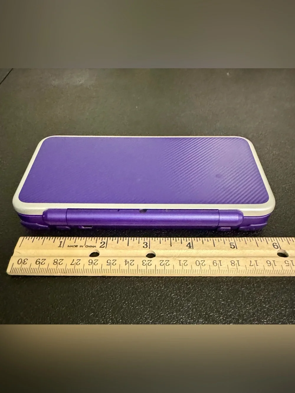 Nintendo 2DS XL Purple Handheld Console with Charger Pokémon Game